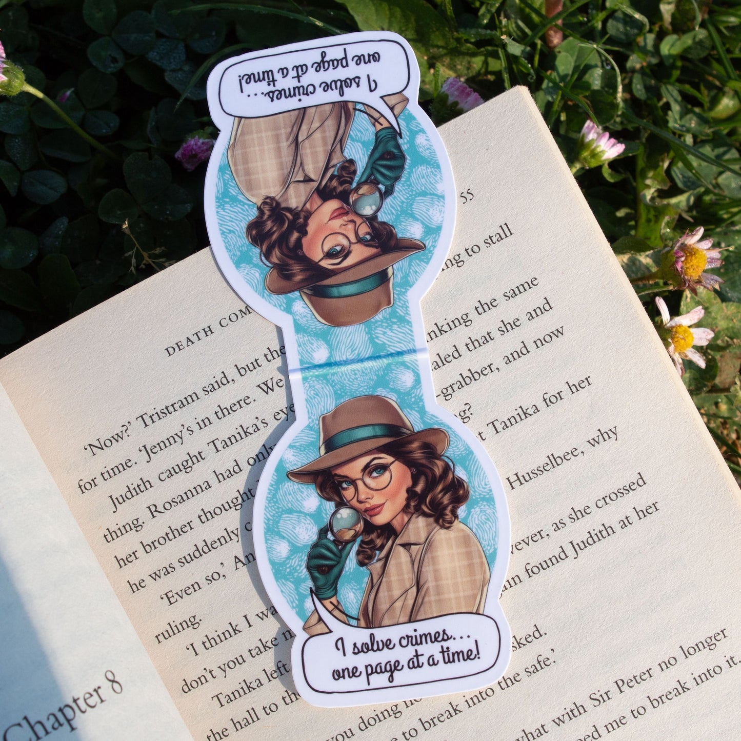 I Solve Crimes - Magnetic Bookmark