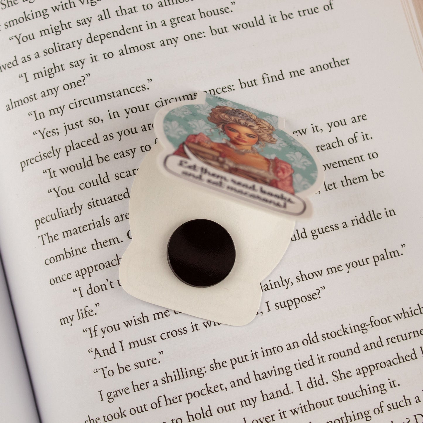 The Queen’s Lost Magnetic Bookmark