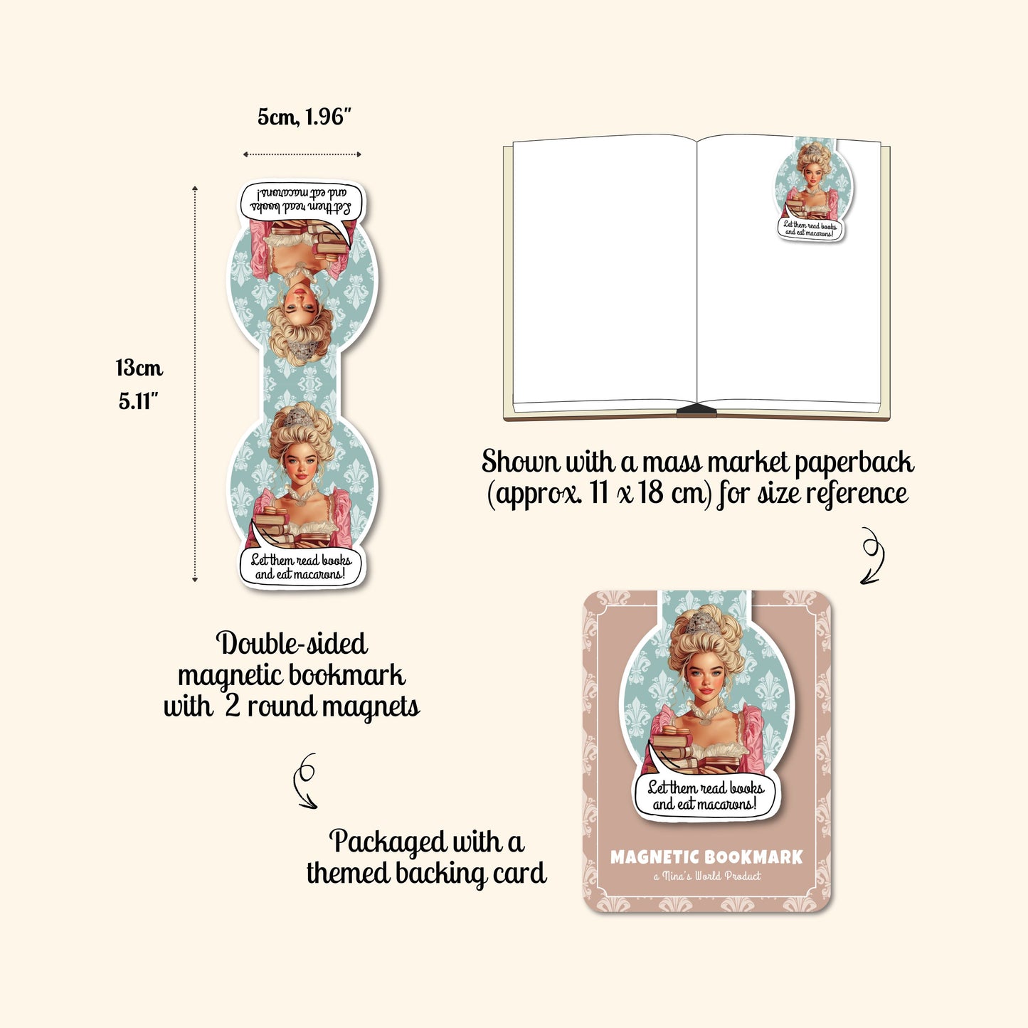 The Queen’s Lost Magnetic Bookmark