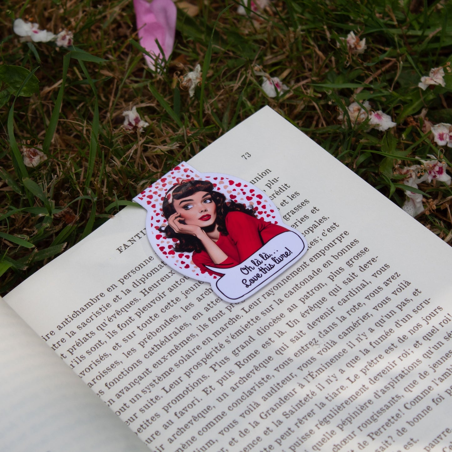 Oh là là! Magnetic Bookmark