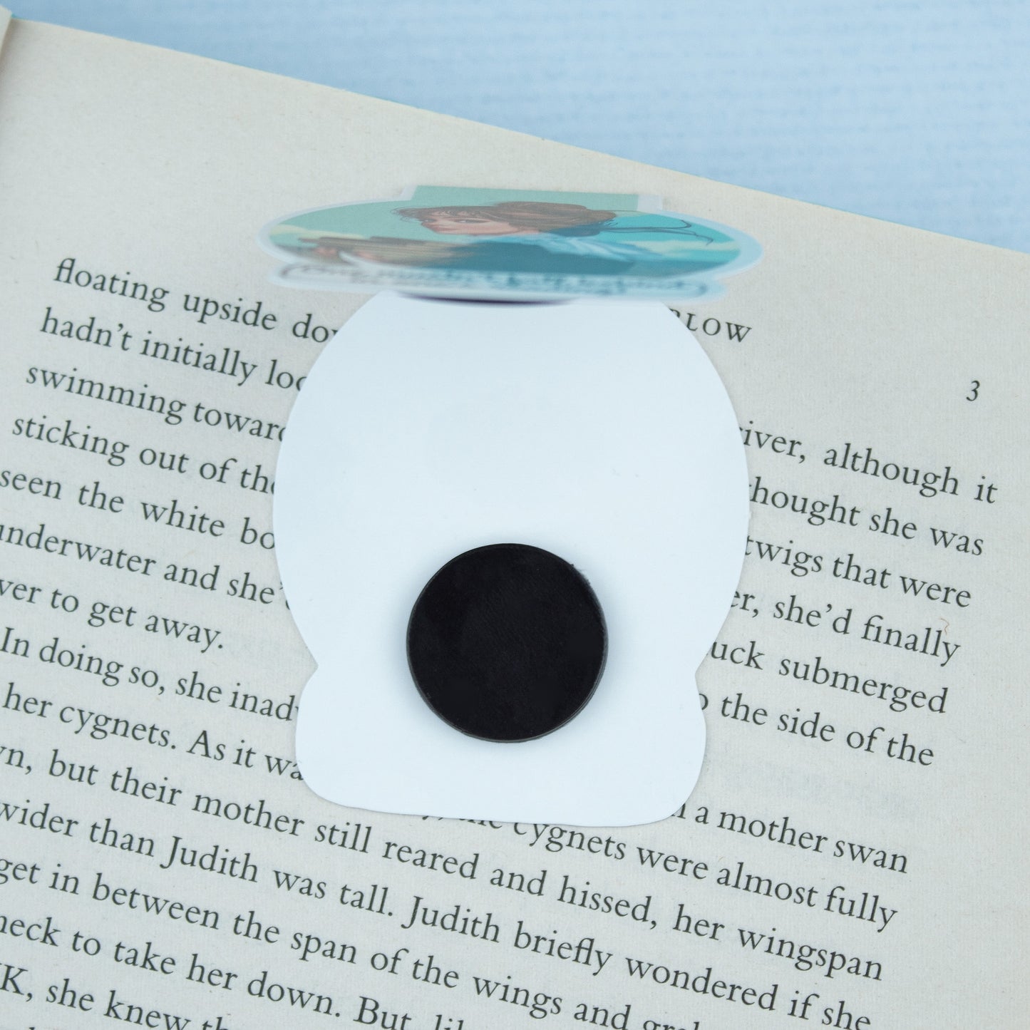 One Mustn’t Fall Behind – Magnetic Bookmark