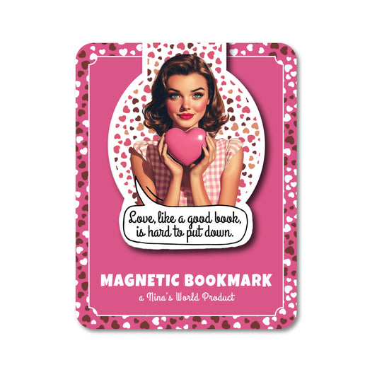 "Love, Like a Good Book"... Magnetic Bookmark