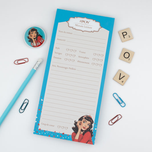 Book Review Notepad (French version)