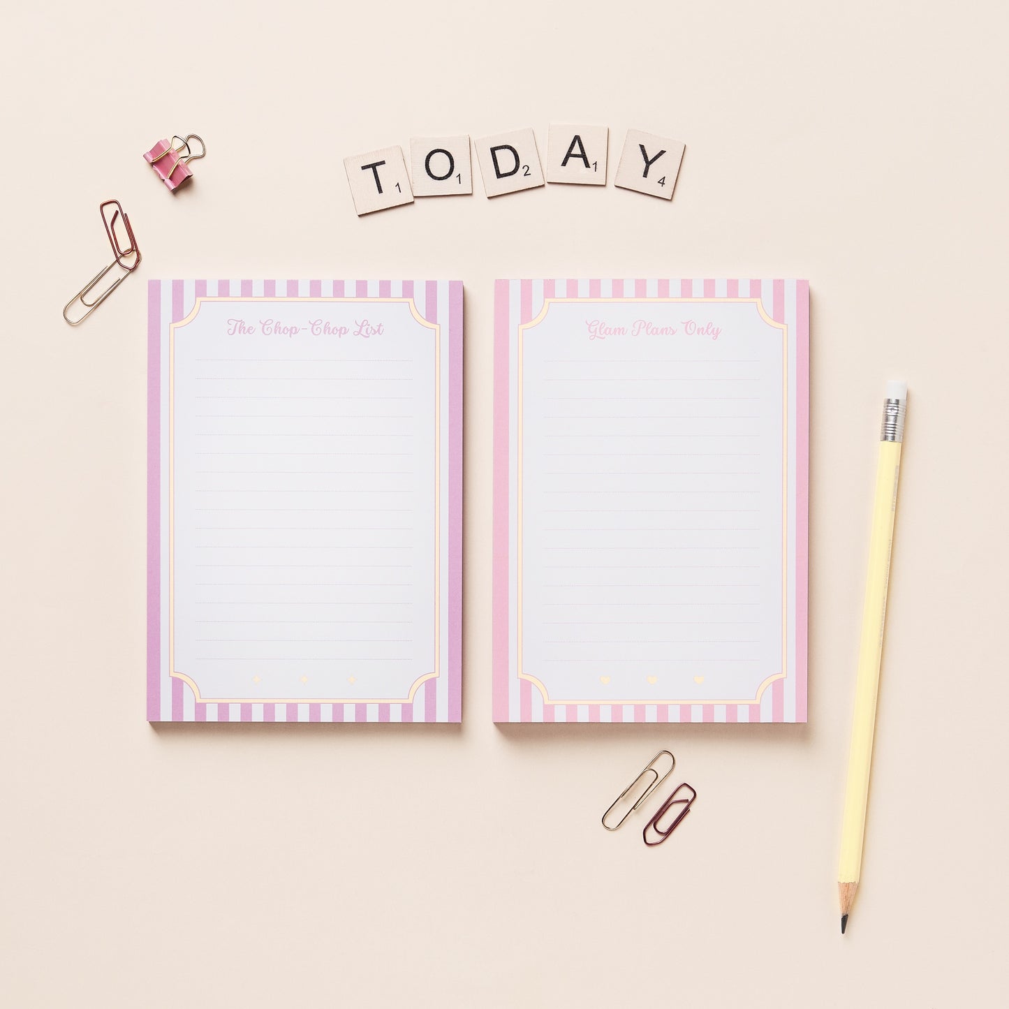 Cute A6 To-Do List Set