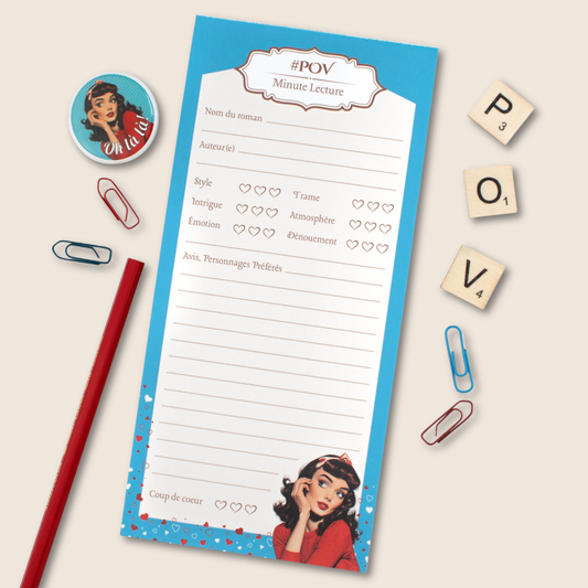 Book Review Notepad (FR)