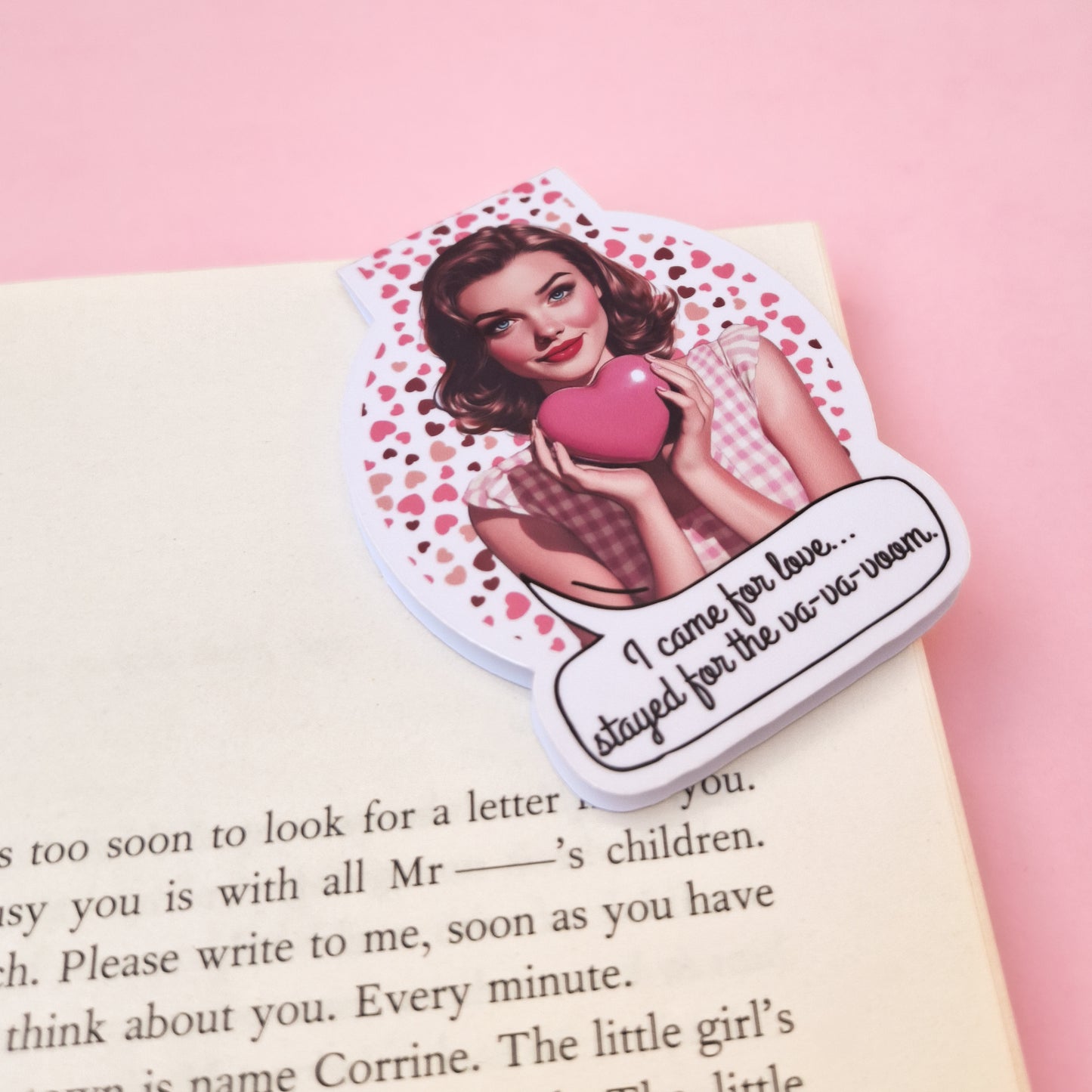 Magnetic Bookmark - Va Va Voom