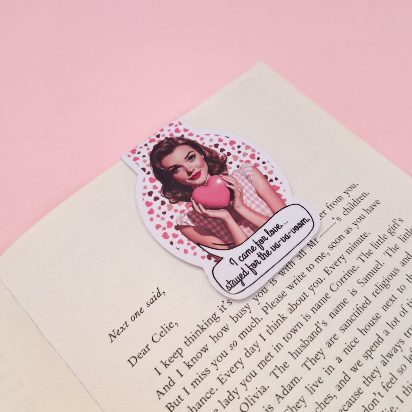 Magnetic Bookmark - Va Va Voom