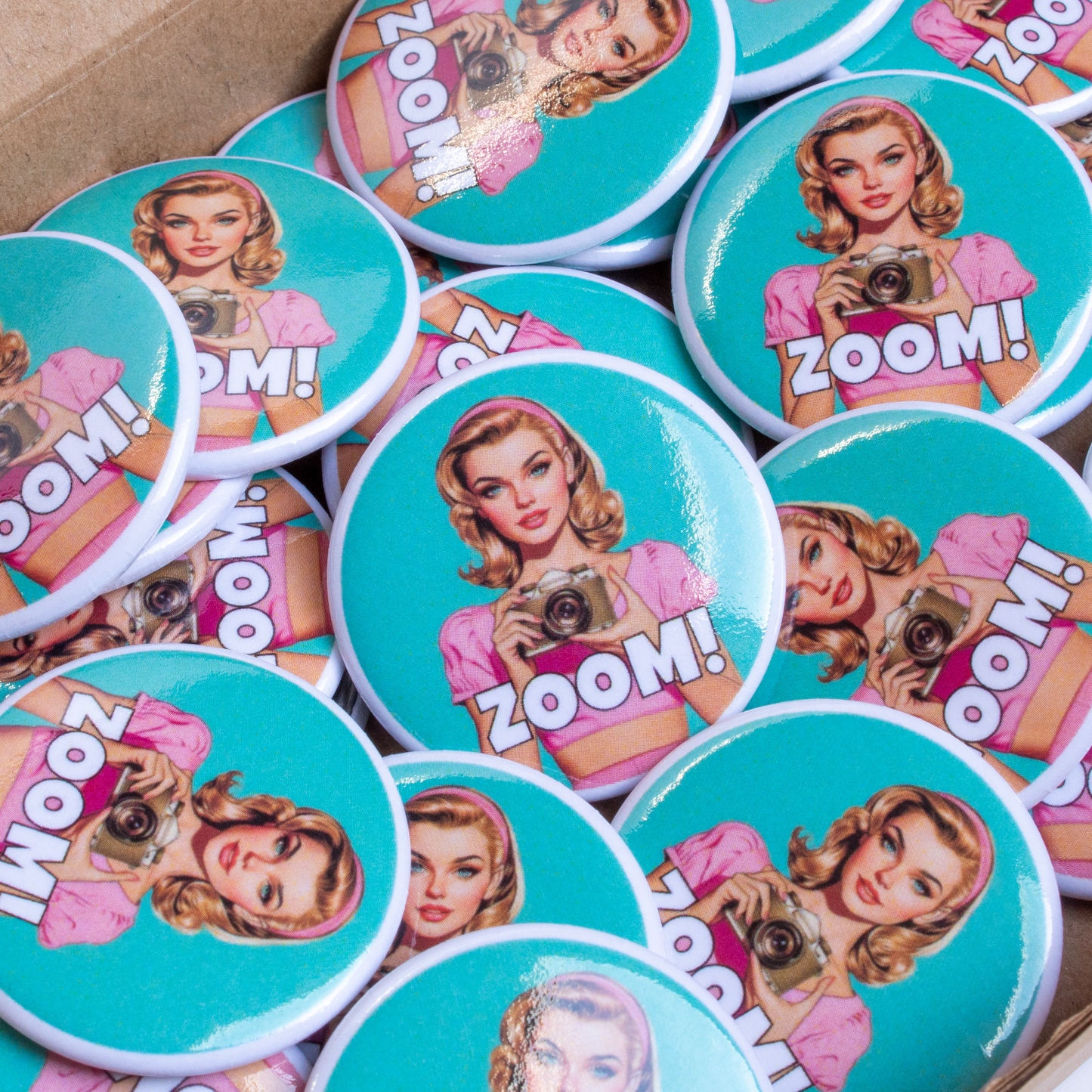 Zoom! Badge, 38mm (1.5")