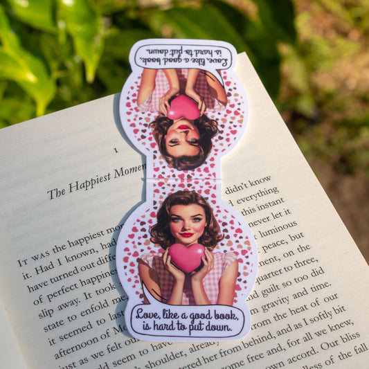 The Hopeless Romantic’s Magnetic Bookmark