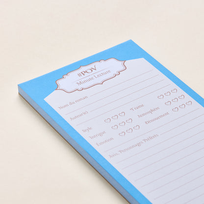 Book Reading Notepads (FR)