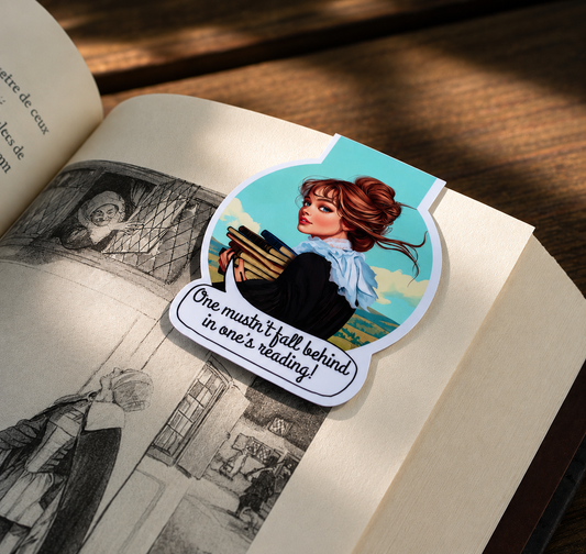 Magnetic Bookmark - One Mustn't