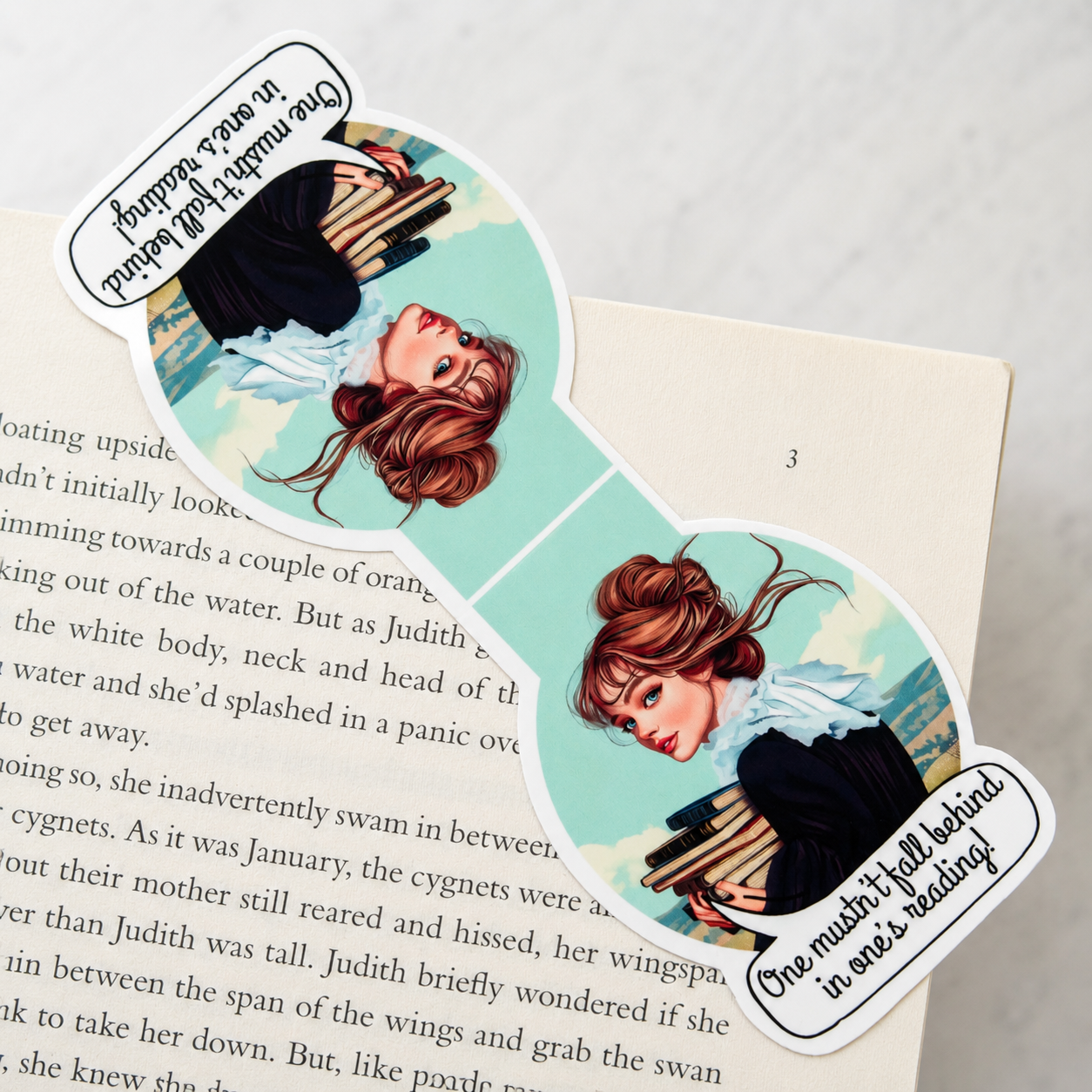 Magnetic Bookmark - One Mustn't