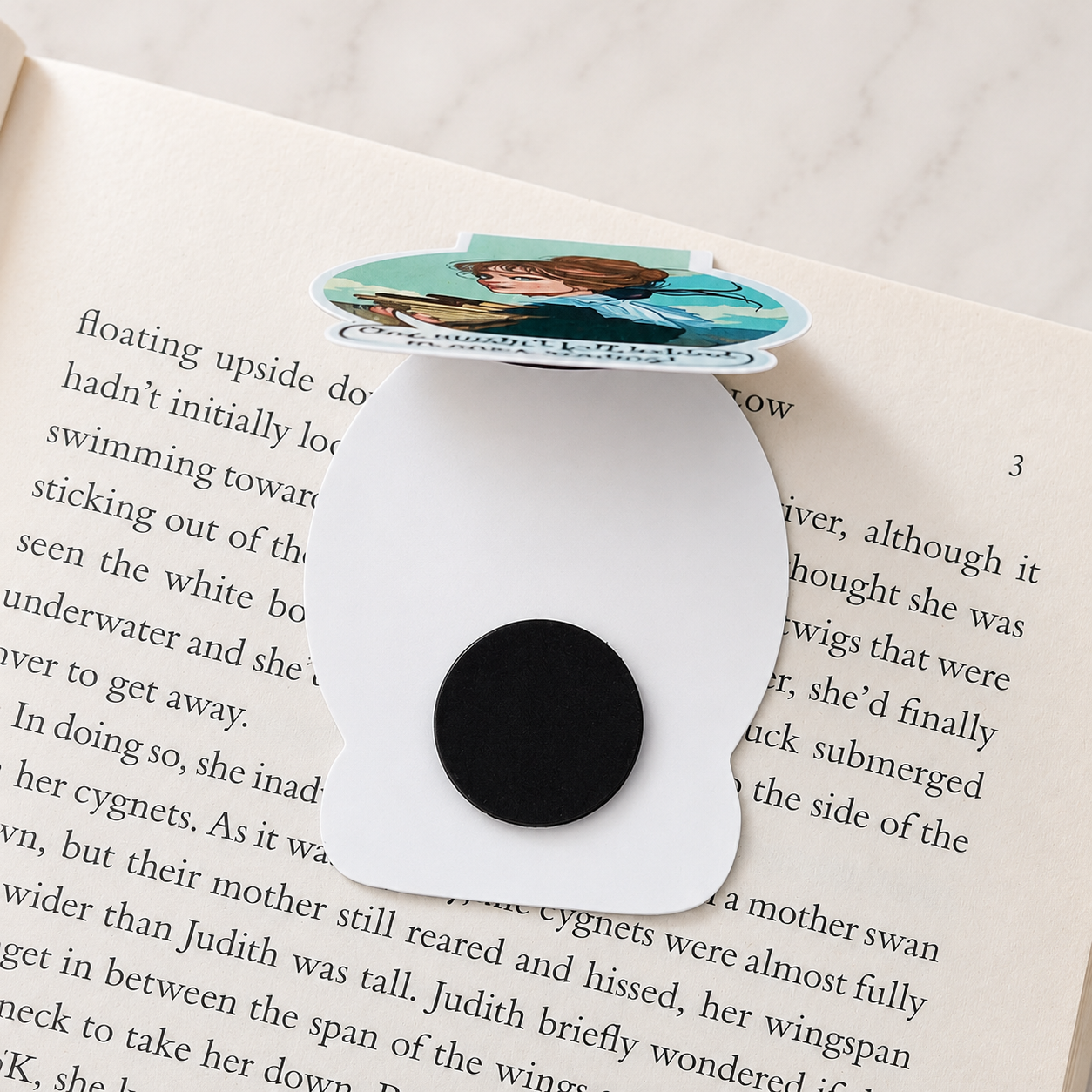 Magnetic Bookmark - One Mustn't