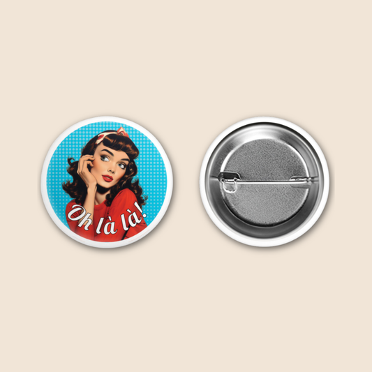 Pinback Button - Oh là là